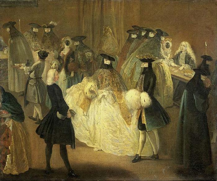 Pietro Longhi Casino oil painting picture